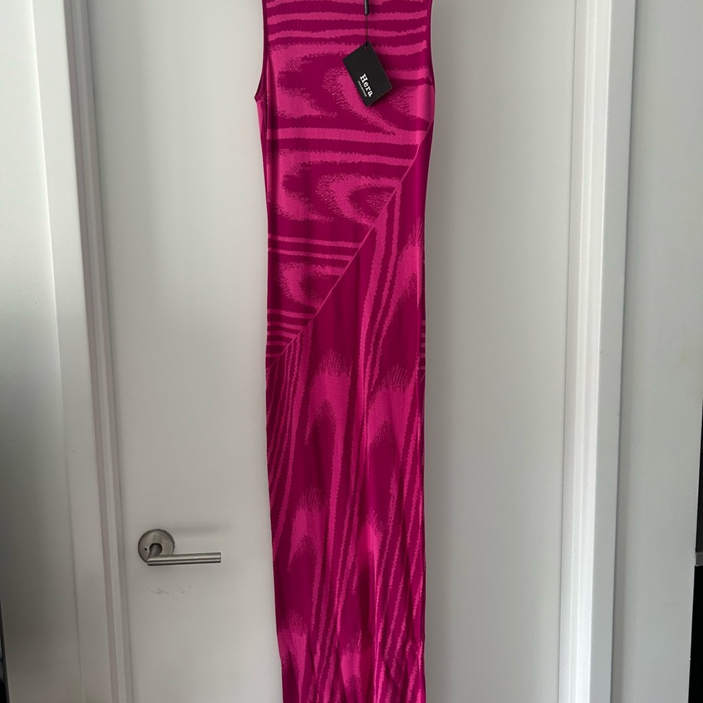 Vince Camuto Pink Sleeveless Dress